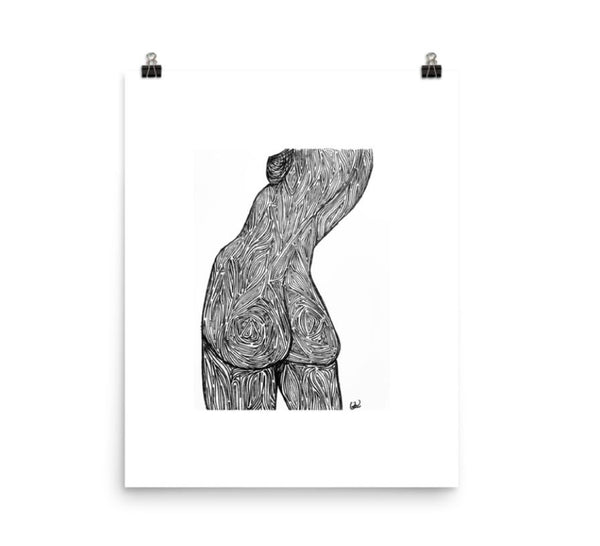 "Rear view." Print